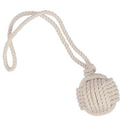 Kötélre akasztott labda kutyáknak, 48 cm
