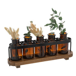 Vázák egyes virágokhoz, 5 db.