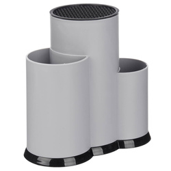 Műanyag késállvány, 12,5 x 23 x 22 cm