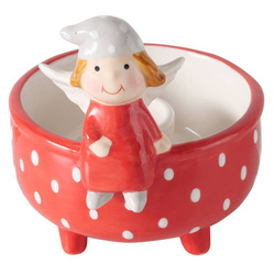 Gyertyatartó angyallal egyetlen gyertya számára MALENA