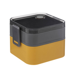 Reggeliző doboz rekeszekkel, hermetikusan záródó, 1,5 l