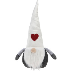 Ajtóstopper, karácsonyi manó, 51 cm