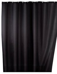 Zuhanyfüggöny, textil, 180x200 cm, WENKO, fekete
