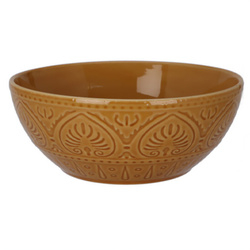 Kerámia tál hornyolt mintával, 1900 ml