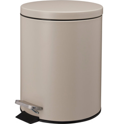 NONI szemetes, fém, fedéllel, 5 l