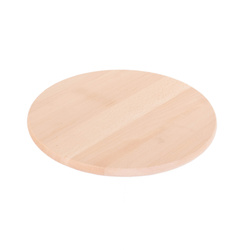 Forgó tálca tálaláshoz, bükkfa, Ø 35 cm