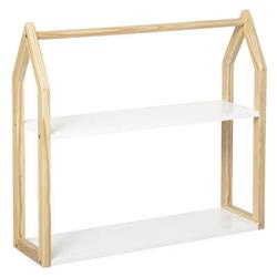 Játék- és könyvespolc Házikó, 56 x 15 x 50,8 cm