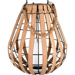 Napfényes lámpás, LED, 30 cm