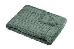 ALFIE pléd, zsálya színű, 130 x 150 cm