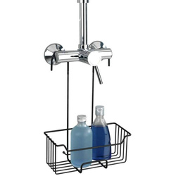 Függesztett fürdőszobai polc a CADDY MILO zuhanycsaptelepre, WENKO, fekete