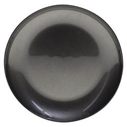 ANIA BLACK desszerttányér, üveg, Ø 21cm