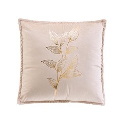 Bársonyos díszpárna, GLAMA, 45 x 45 cm