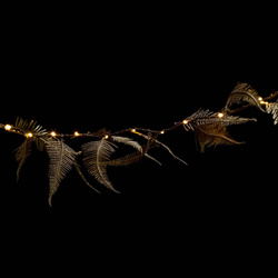 Beltéri fényfüzér növényi mintával, 25 LED-del