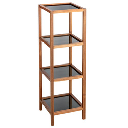 4 szintes akáciából készült FONDI polcos állvány