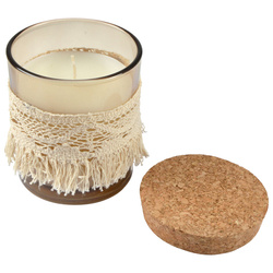 Illatos gyertya dugóval